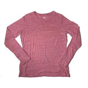 Mossimo Pink Blank Longsleeve Shirt